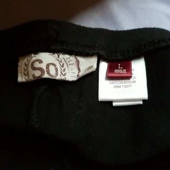 SO Black Lace Leggings - Picture 3 of 3